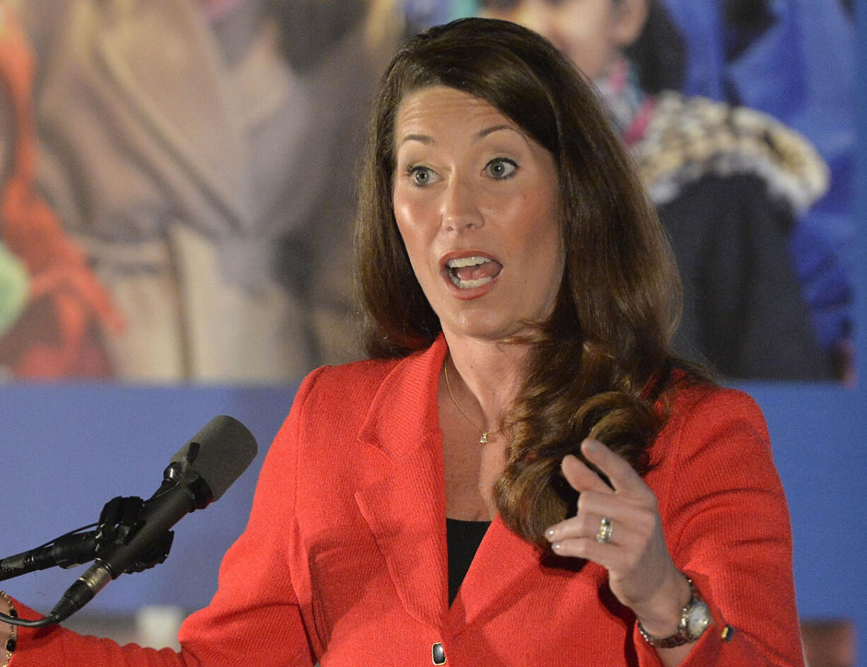 Kentucky Democratic Senate candidate Alison Lundergan Grimes