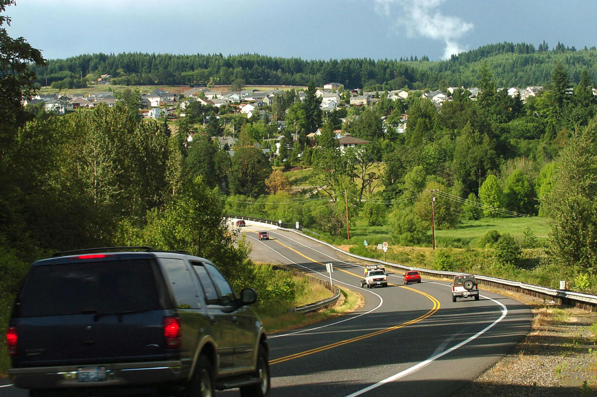 The city of La Center in north Clark County.