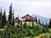 Photos by Erin Madison/The Great Falls Tribune
Granite Park Chalet sits on Heaven's Peak in Glacier National Park, Mont. Granite Park Chalet was built as part of the Great Northern Railway's &quot;See America First&quot; campaign.