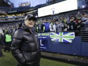 Seattle Seahawks owner Paul Allen at CenturyLink Field.