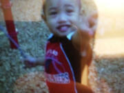 Police are looking for missing toddler Ajay Sardis.