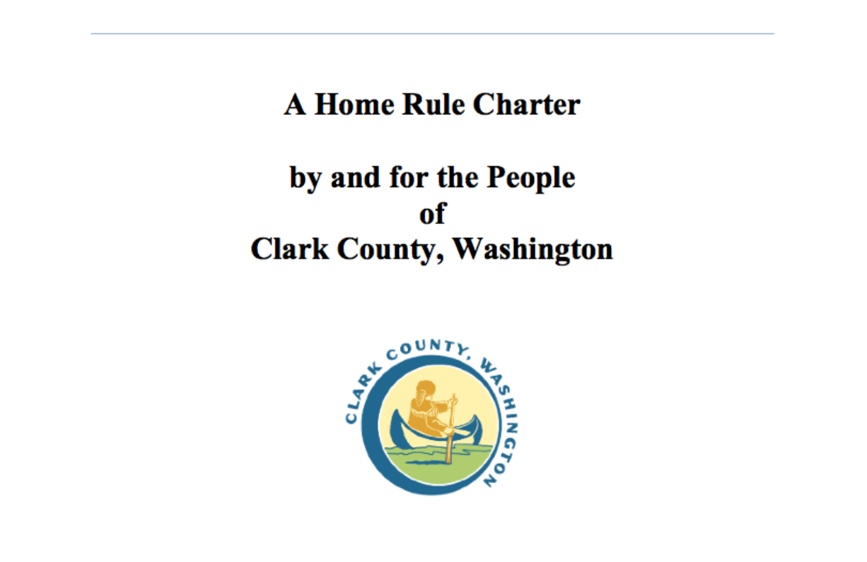 The Charter adopted by the Clark County Board of Freeholders.