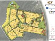 This artist rending provided by the Audubon Nature Institute on Jan. 7 shows the proposed layout of the Audubon Species Survival Center in New Orleans.