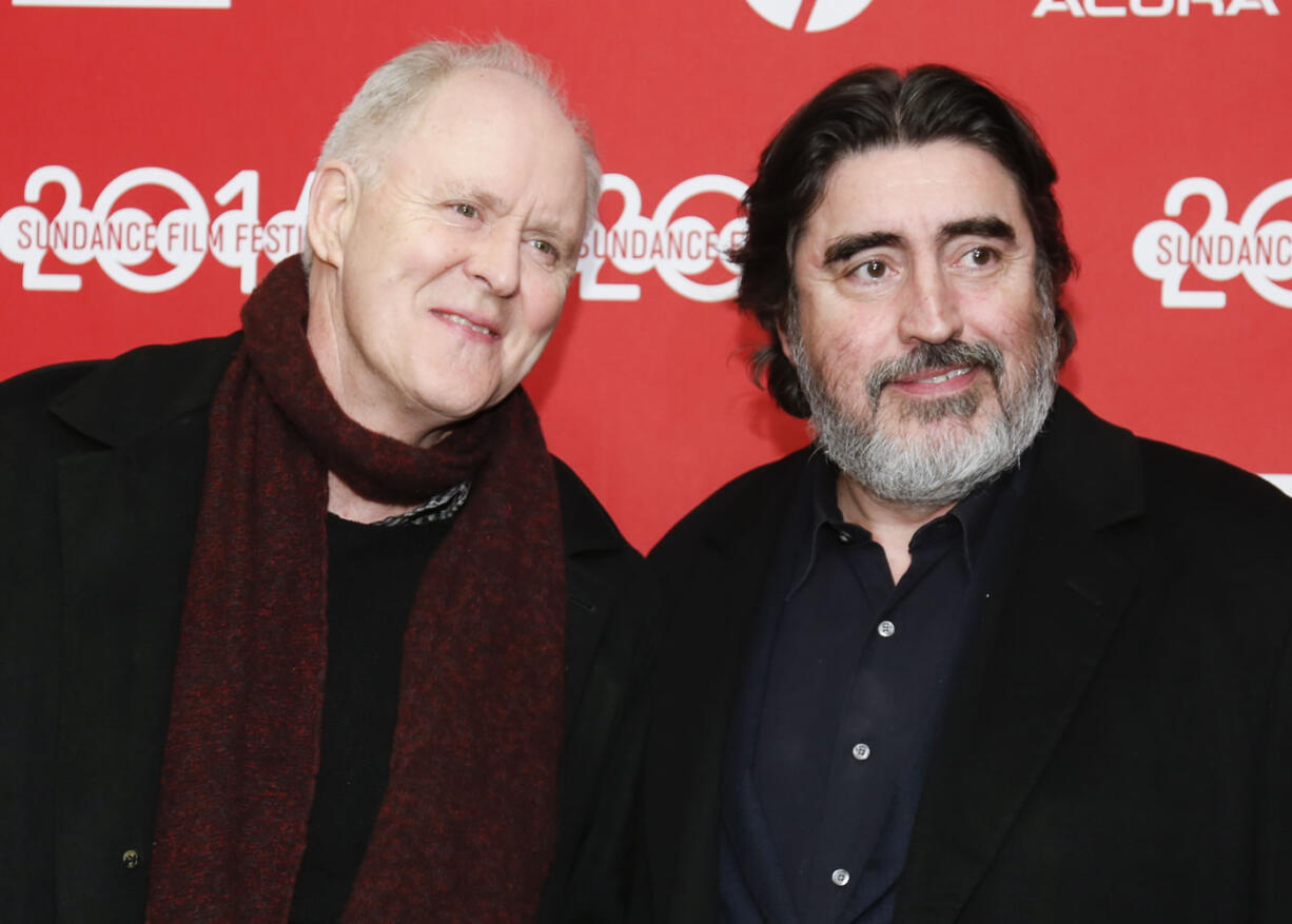 John Lithgow, left, and Alfred Molina star in the film &quot;Love is Strange,&quot; which premiered at the Sundance Film Festival in Park City, Utah.