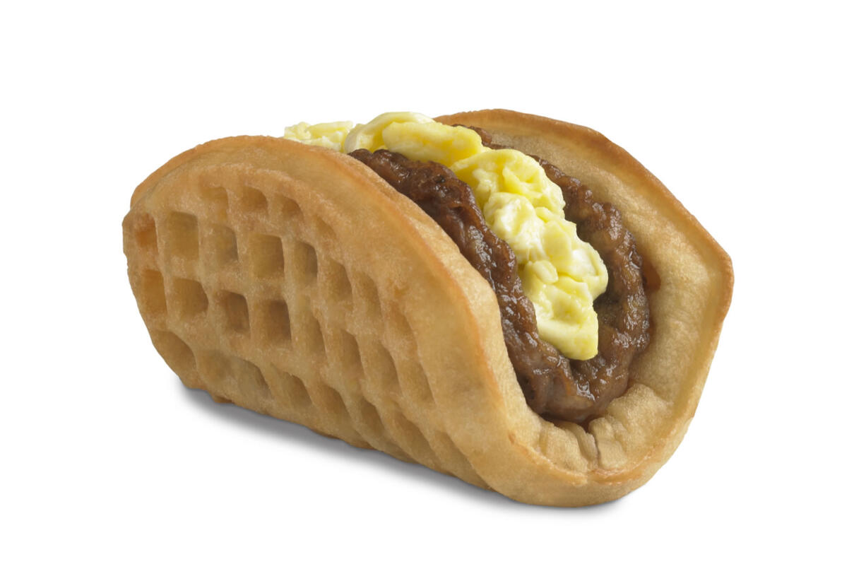 Taco Bell
Taco Bell's new waffle taco.