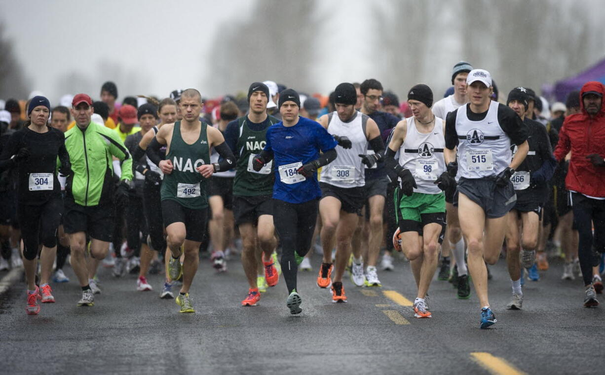 The 2012 Vancouver Lake Half Marathon had 425 finishers, a record for the event.