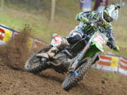 Ryan Villopoto, competing in the 450 class at the Lucas Oil Pro Motocross Championships in Washougal in 2013, will not be participating in the 2014 event due to knee surgery.