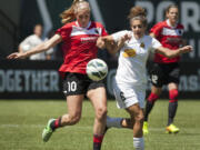 Midfielder Allie Long (10) is one of eight returning players to the Portland Thorns roster this year.