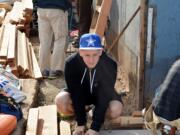 Battle Ground: Jesse Zalk, a 2012 Prairie High School graduate, helps build a house in Mexico during spring break in March.