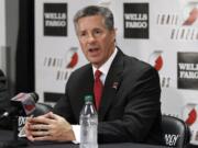 The Portland Trail Blazers signed general manager Neil Olshey to a multi-year extension on Thursday, Jan. 8, 2015, and named him president of basketball operations.