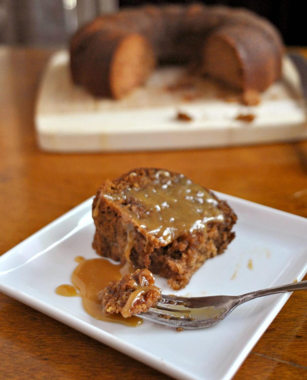 Gingered Applesauce Cake.