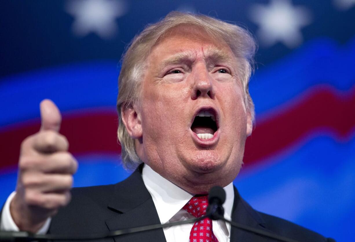 Republican presidential candidate, businessman Donald Trump (AP Photo/Jose Luis Magana, File)