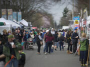 Sunny weather on Saturday and a mostly dry Sunday contributed to a crowded opening weekend for the Vancouver Farmers Market.