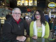 Volunteer court advocate Jeff Lightburn and Erika Corral, who he represented when she was a minor in the child welfare system, meet Dec.