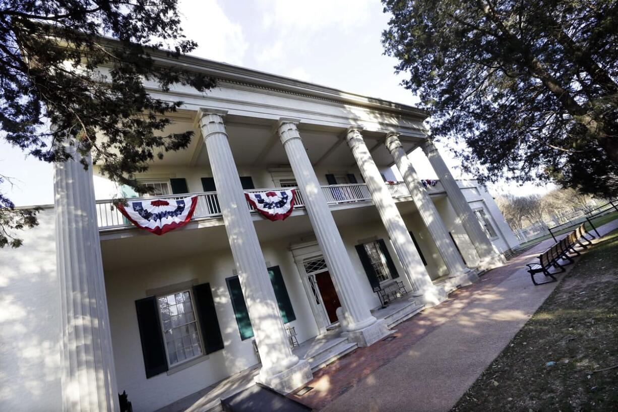 The Hermitage in Hermitage, Tenn., was the home of the seventh U.S.