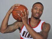 Portland Trail Blazers' Damian Lillard, 2015-16 season.