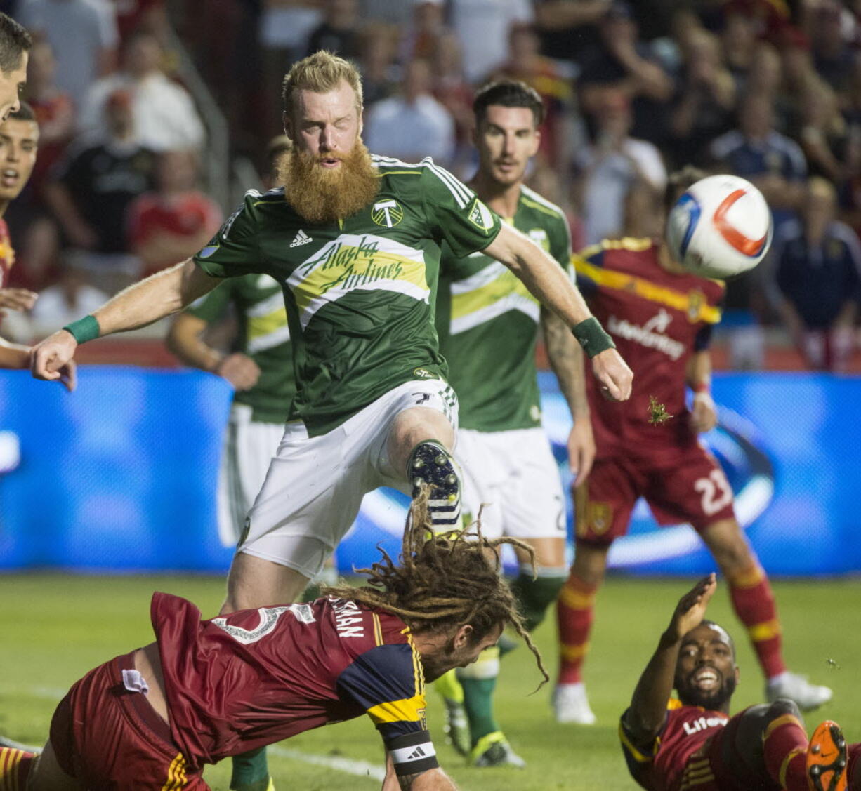 Nat Borchers and the Timbers defense did enough to earn an needed win on Saturday.