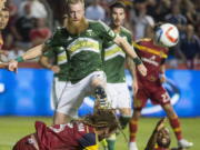 Nat Borchers and the Timbers defense did enough to earn an needed win on Saturday.