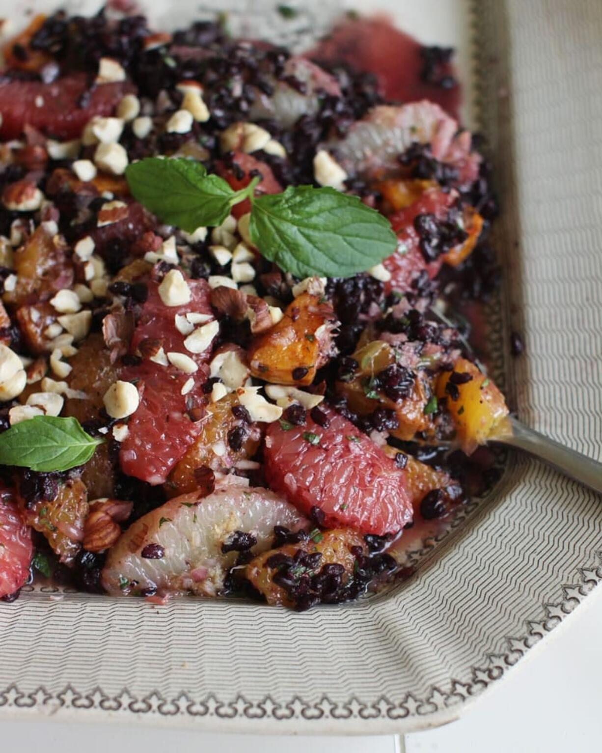 Black Rice Autumn Salad (AP Photo/Matthew Mead)