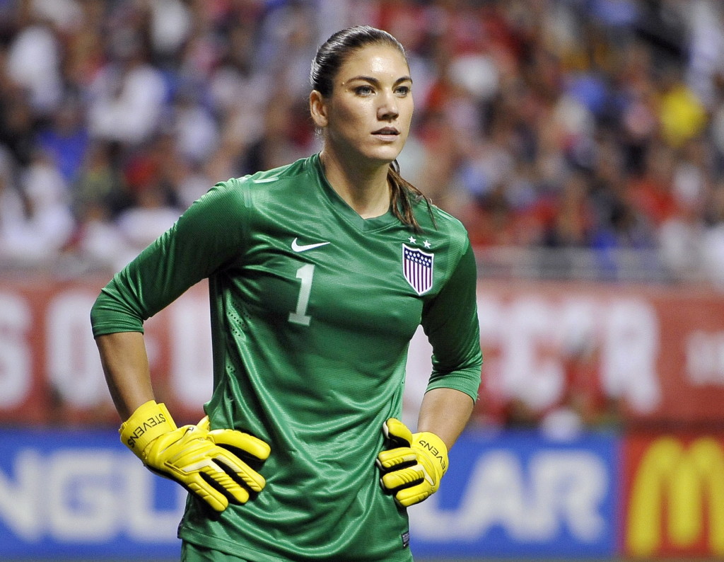 Hope Solo (Associated Press)