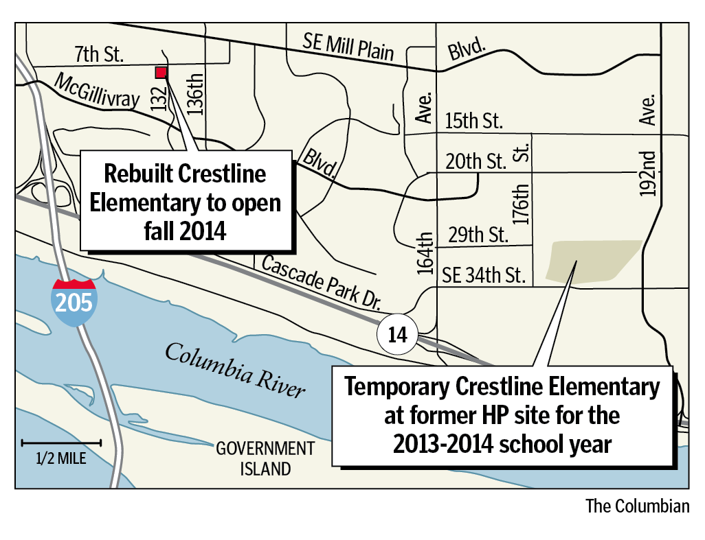 Sites for Crestline Elementary School.