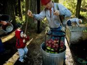 (The Columbian files)
If fear really isn&#039;t your thing, try some truly life-affirming fun -- like pressing apples for cider -- at the Cedar Creek Grist Mill.