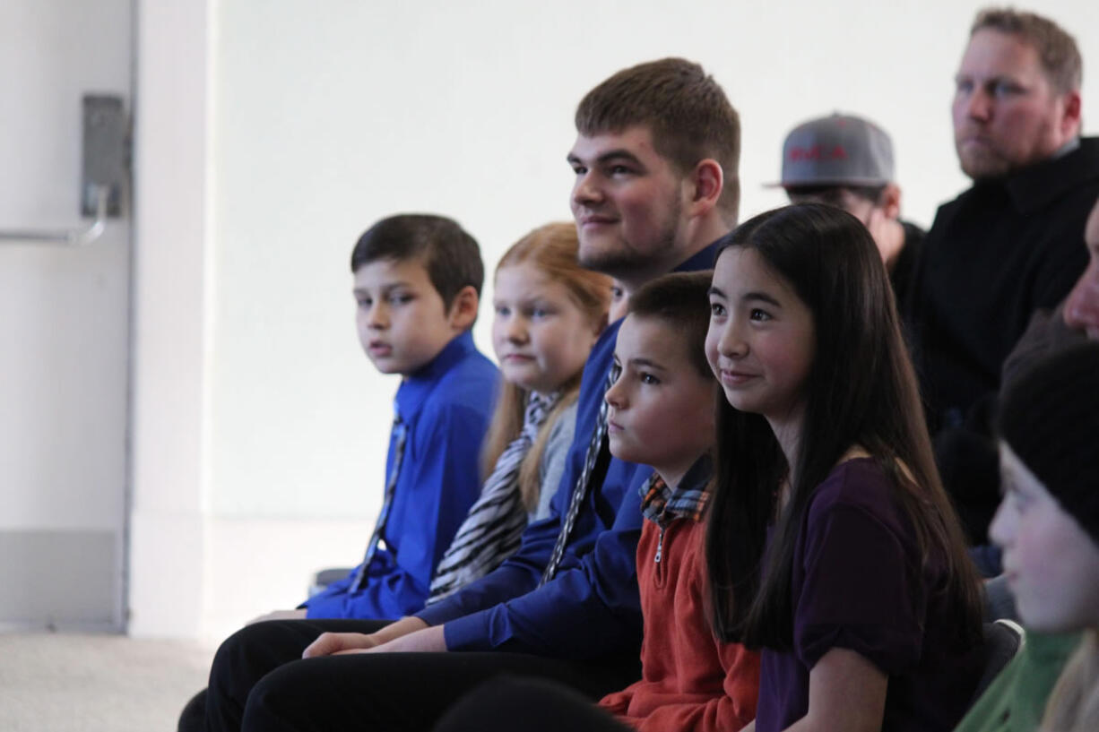 Thirteen youth received awards for essays they wrote as part of the Veterans of Foreign Wars District 6 annual essay contest. A ceremony was held on Sunday afternoon at the Camas Community Center.