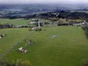 The Cowlitz Tribe plans to build a casino on this site near La Center, west of Interstate 5.