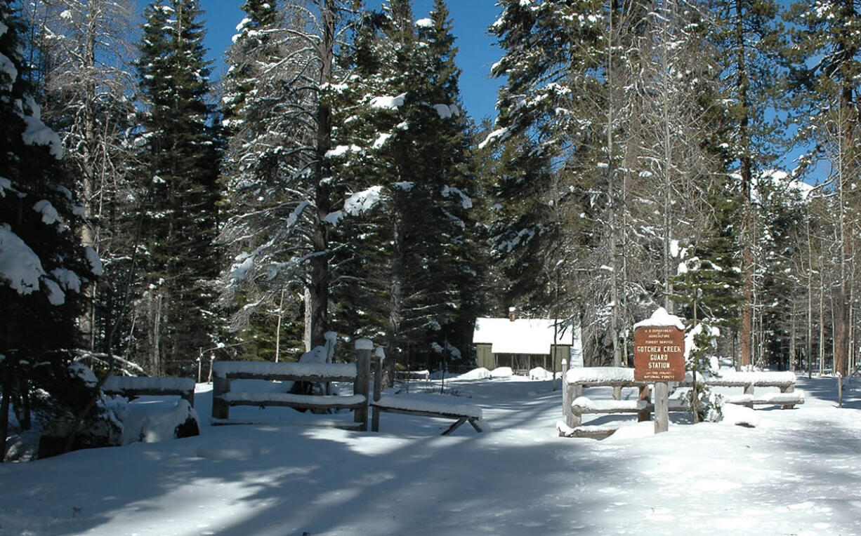 Gotchen Creek Guard Station, age 104,  is the oldest building in the Gifford Pinchot National Forest.