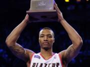 Damian Lillard won the skills challenge during All-Star Saturday Night last season in Houston.