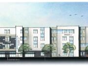 Florida-based Communities for Veterans is proposing to build this 69-unit apartment complex on the Veterans Affairs campus.