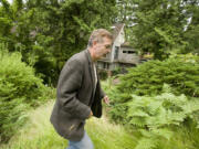 Kelly Punteney tours the Weber Arboretum in July 2011.