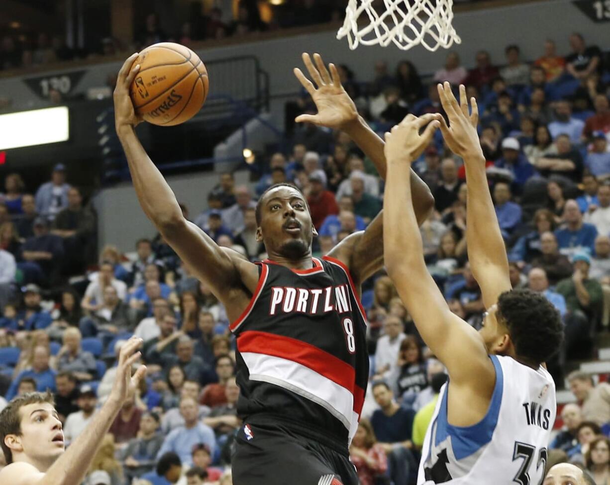 Portland Trail Blazers' Al-Farouq Aminu.