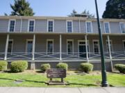 The Infantry Barracks is seen at Fort Vancouver.