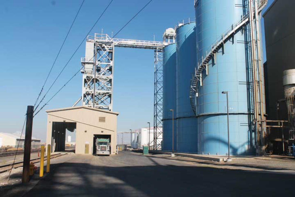 The Pacific Coast Canola plant in Warden is one of only two facilities in North America that uses expeller-press technology, rather than chemicals, to extract the oil from the seed.