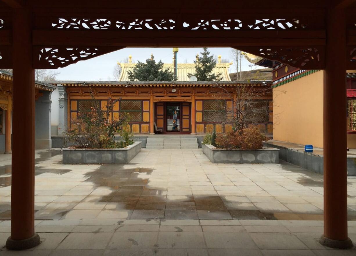 The interior of the home where the 14th Dalai Lama was born has undergone a renovation.