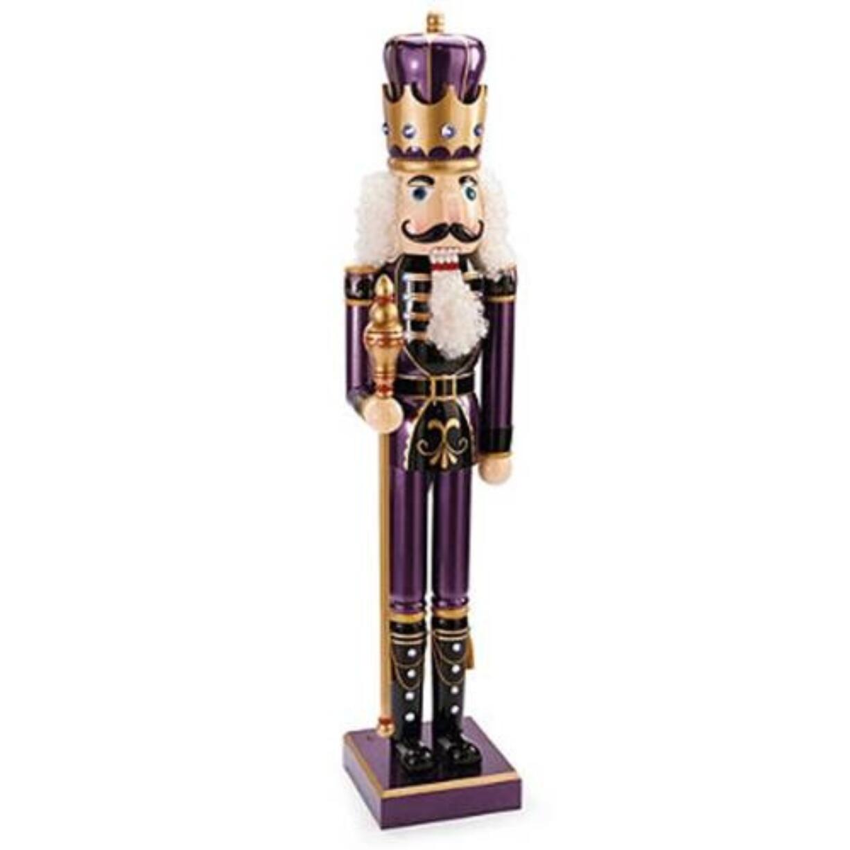 Vancouver police say the six-foot nutcracker stolen off the porch of a home in the Northwest neighborhood is similar to the one pictured.