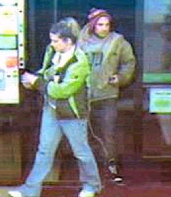 This man and woman allegedly stole a woman's wallet after she left it on the counter at a 7-Eleven.