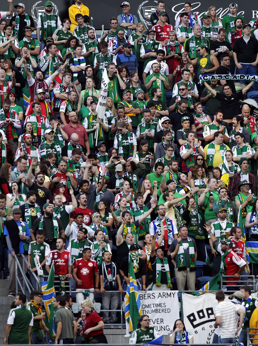 Timbers Army section