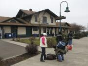 Photos by STEVE DIPAOLA for The Columbian
Vancouver's Amtrak station was built in 1908.