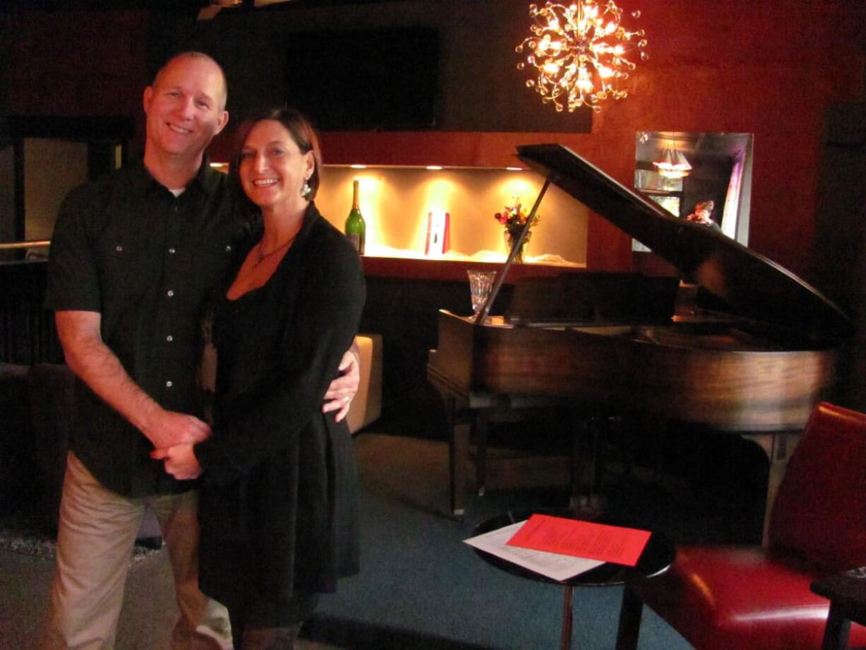 Krystal Curtis and her husband Scott McElhaney have opened Krystal's Champagne Lounge, in downtown Camas.