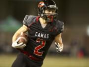 Camas beats Bellarmine Prep 49-21 in the semifinal round of the WIAA State 4A Playoffs at the Tacoma Dome, Saturday, November 30. 2013.