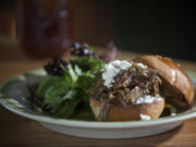 The Lamb Sandwich at OurBar in Washougal.