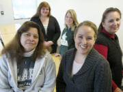 LucyAnn Kendall, clockwise from front left, Catherine MacCallum-Ceballos, Joy Lyons, Angela Riddle and Camille Saari work with West Van for Youth to decrease substance abuse among teens in west Vancouver.