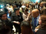 Rep. John Lewis attends the annual Martin Luther King Jr. Breakfast at Clark College on Saturday.