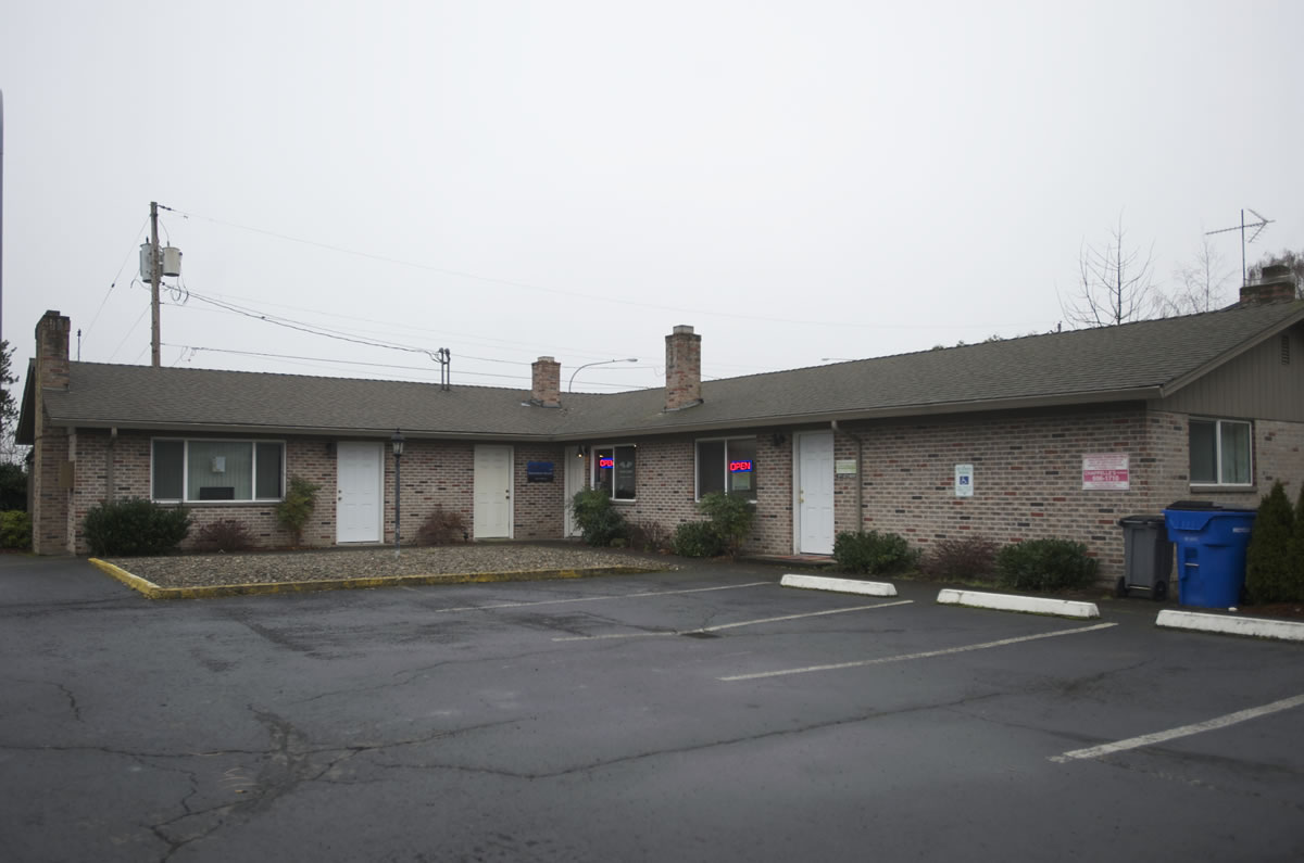 Rainbow Massage, which has since closed, greeted people as they entered the Shumway neighborhood via H Street.