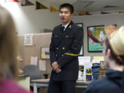 Local grad Xisen (pronounced &quot;season&quot;) Tian, a  midshipman at the U.S.