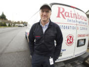 Conrad Cluff purchased a franchise from Texas-based Rainbow International for a cleaning and restoration business.