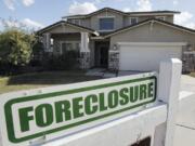 The number of homes in foreclosure in Clark County and across Washington dwindled.