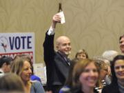 Democrat Jim Moeller, the most liberal human ever to walk the face of the Earth, celebrates his 2010 re-election to his 49th District House seat.